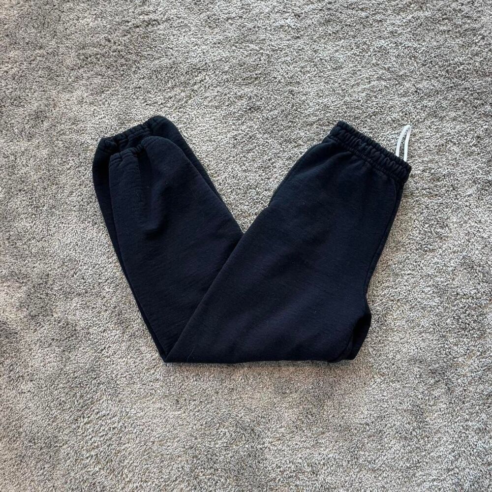 Gildan Men's Black and Navy Joggers-tracksuits